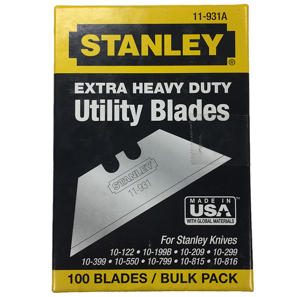 Box of Extra Heavy Duty Utility Blades - EECO